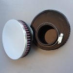 Pancake Air Filter OFFSET 58mm Hole