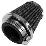 AIR FILTER  Chrome end cap 42mm WW90622