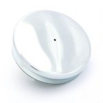 FUEL TANK CAP - 2 1/2" Standard domed chrome cap. Made in England. WW72026