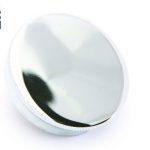 FUEL TANK CAP - 2" Chrome fuel/oil cap without vent hole. Made in England. WW72031