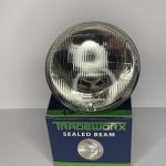 Sealed Beam Headlight Assembly 5-3/4" Round 146mm 12v