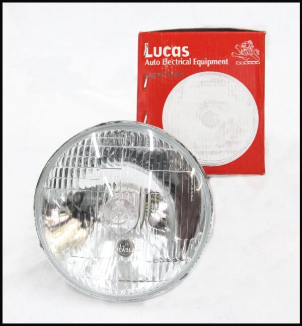 Headlamp Beam Unit – Lucas TVS 7" wiring plug NOT included.