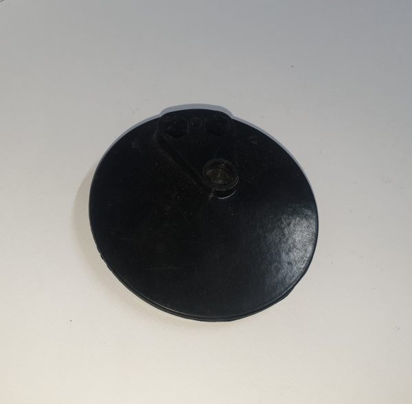 Dyno End Cover, Bakelite, Offset Hole (Late Model), LU200826