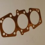 Copper Cylinder Head Gasket - BSA Triumph Triples - 1mm