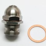 Oil Pressure release valve, Pop up buttom type, pre-unit Triumph twins - 70.2795
