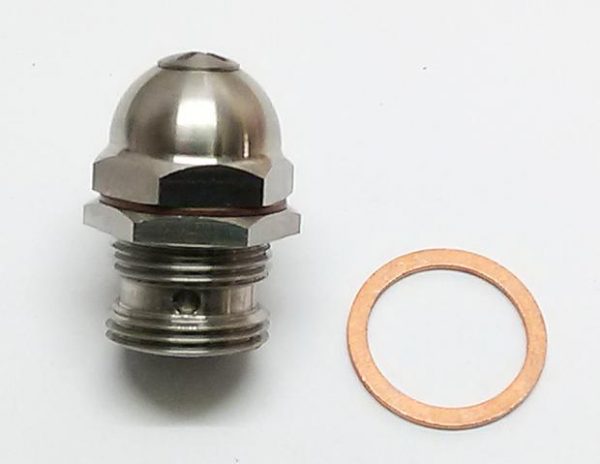 Oil Pressure release valve, Pop up buttom type, pre-unit Triumph twins - 70.2795