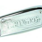 TANK BADGES CHROME - Triumph - WW27744