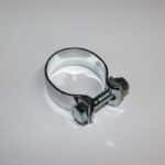 CHROME EXHAUST PIPE CLIP 1 5/8 – MADE IN ENGLAND