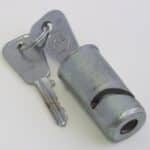 STEERING LOCK AND KEYS. - BSA, Norton, Triumph - WW26433