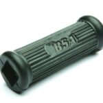 FOOTREST RUBBER WITH LOGO - BSA - WW71028