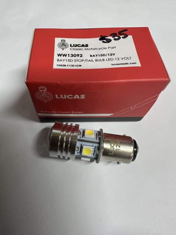 LUCAS LED BAY15D Stop/Tail Bulb 12V WW13092
