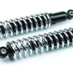 TRIUMPH/BSA SHOCKS 12.4\' (314MM) EXPOSED SPRINGS PAIR - WW60091