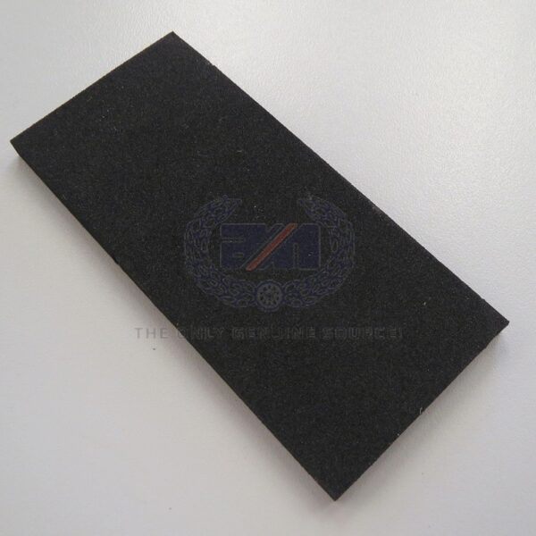 02.6359 BATTERY/TANK RUBBER 1/4"THK   PLAIN