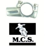 M.C.S. MIRROR MOUNT BKT SPLIT SIL 1" THR M10