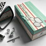 MCE Bar End Mirror, Continental Head - WW85040